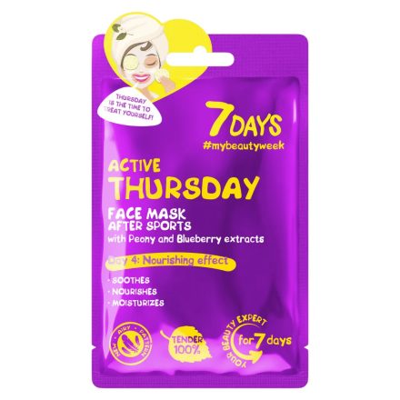 ACTIVE THURSDAY, sportolás után, Bazsarózsával és Áfonyával, 28g