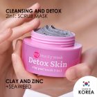 DETOX SKIN hámlasztó agyag maszk 2in1, 50 ml