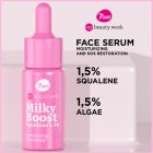MILKY BOOST revitalizáló arcszérum szkvalánnal (1,5%), 20 ml 