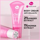 CHILE HOT Anti-cellulit hatású forró testápoló krém, 130ml 